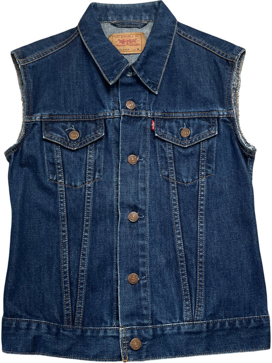Vintage Blue Levi's Denim Vest (M)