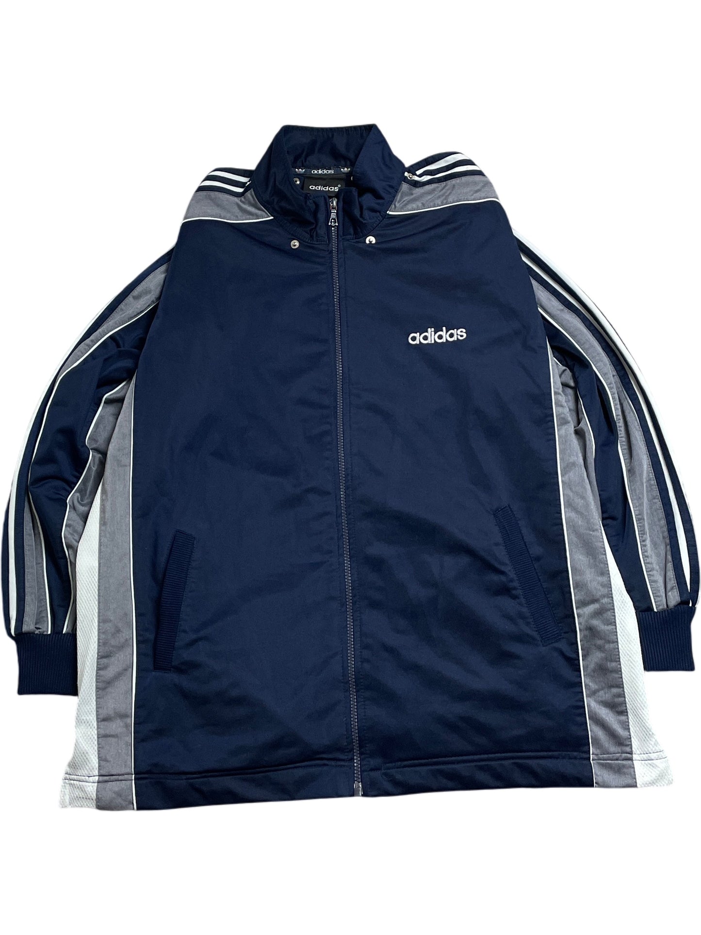 Vintage Navy Adidas Track Jacket 90s (M)