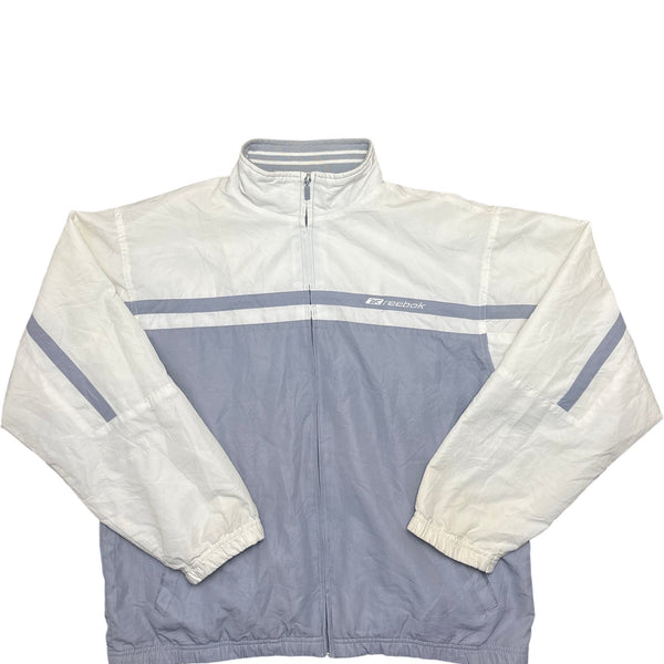 Vintage White Reebok Windbreaker 90s (M)