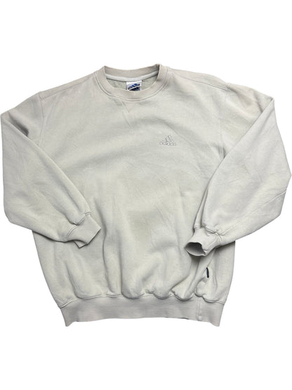 Vintage Cream Adidas Sweatshirt (S)