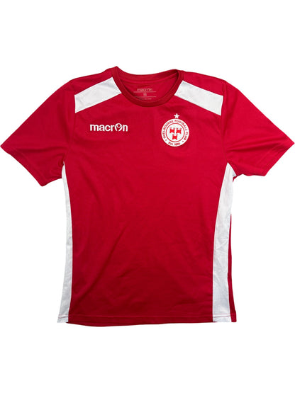 Vintage Red Macron Football Jersey Shelbourne FC (M)