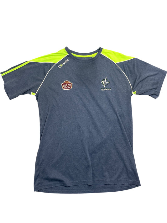 Vintage Blue O'Neills Sports T-Shirt Kilgore GAA (L)