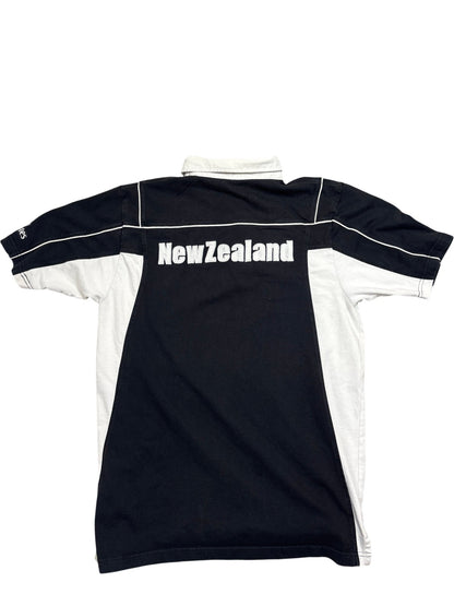 Vintage Black Emirates Rugby Shirt New Zealand (M)
