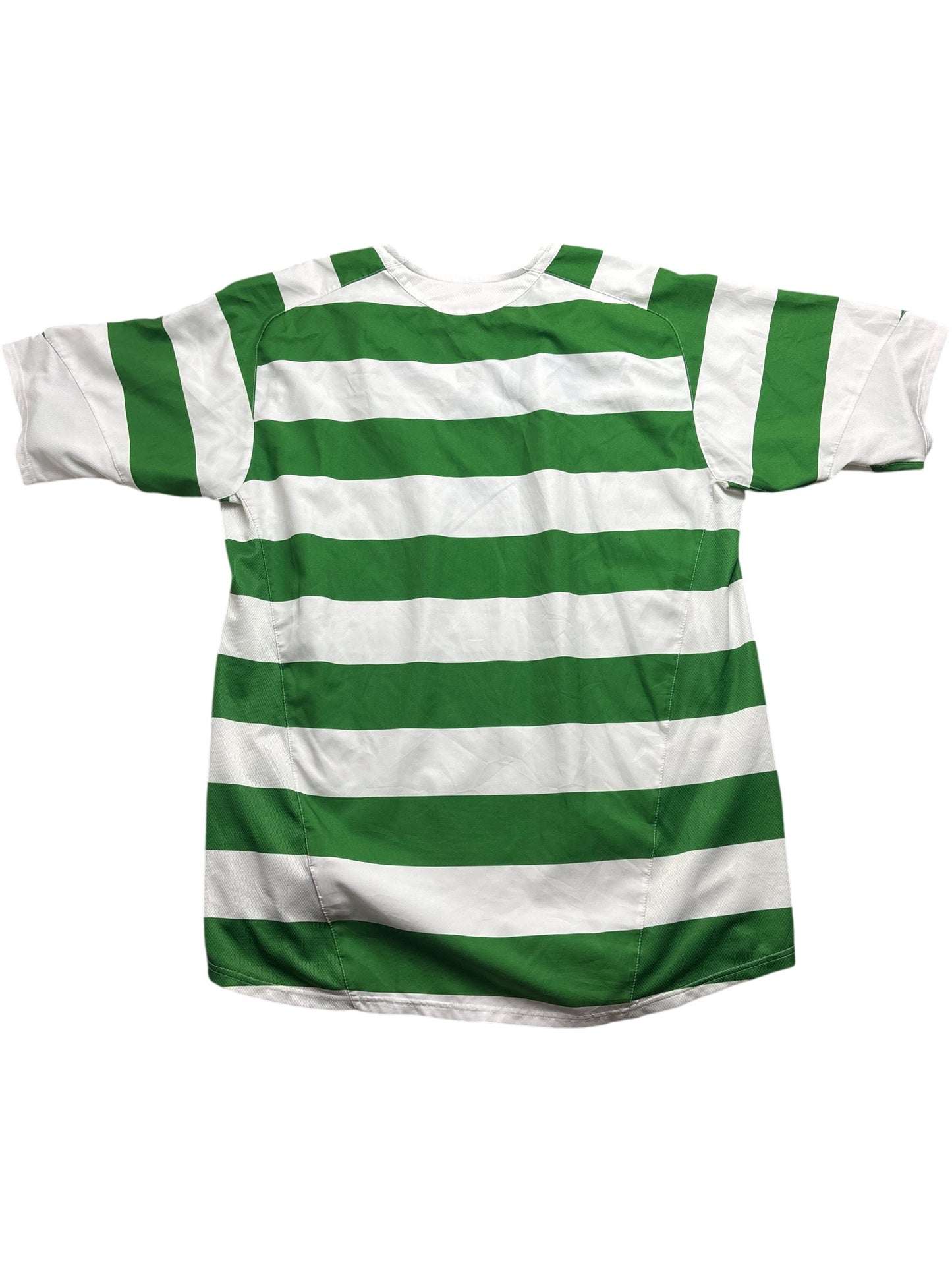 Vintage Green Celtic FC Nike Football Shirt 2006s (L)