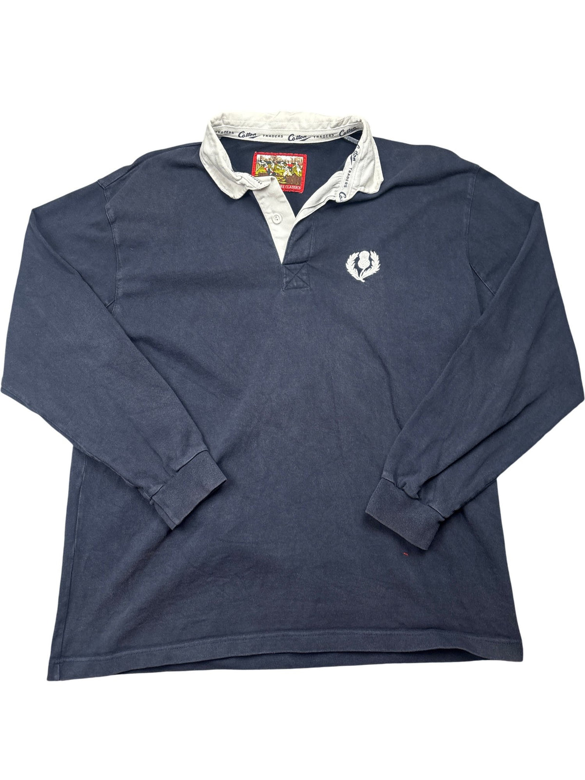 Vintage Navy Whack Vintage Rugby Shirt (XL)