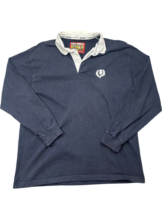 Vintage Navy Whack Vintage Rugby Shirt (XL)