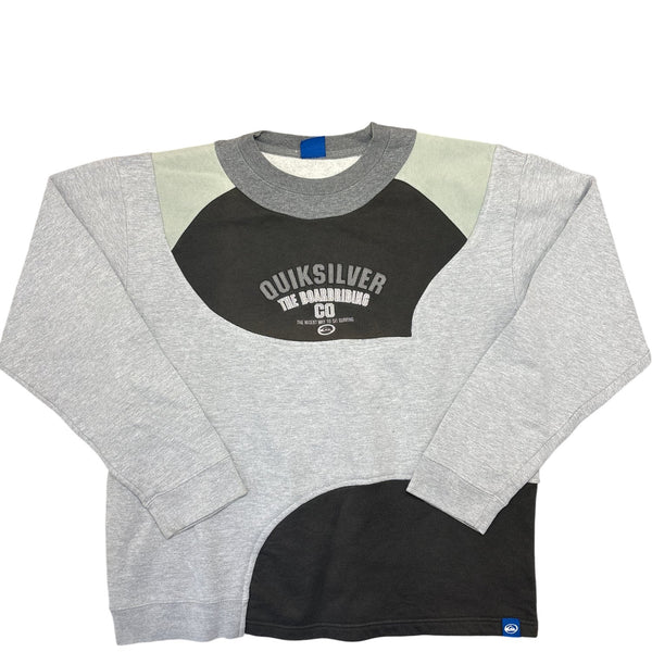 Vintage Grey Quiksilver Sweatshirt 2000s (XL)