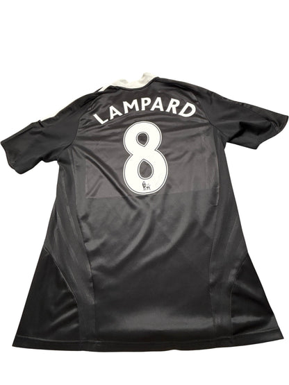 Vintage Black Adidas Chelsea Jersey Lampard (L)