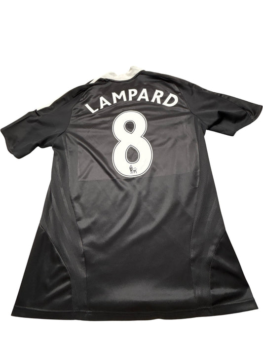 Vintage Black Adidas Chelsea Jersey Lampard (L)