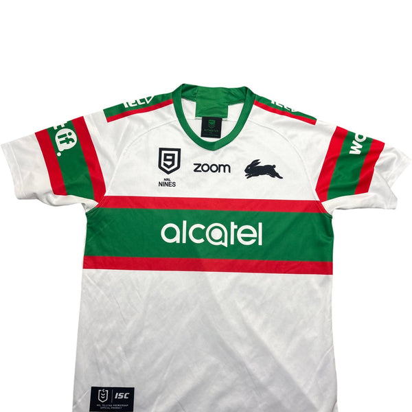 Vintage White ISC Rugby Jersey South Sydney Rabbitohs NRL (XXL)