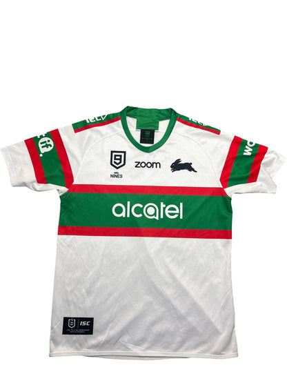 Vintage White ISC Rugby Jersey South Sydney Rabbitohs NRL (XXL)