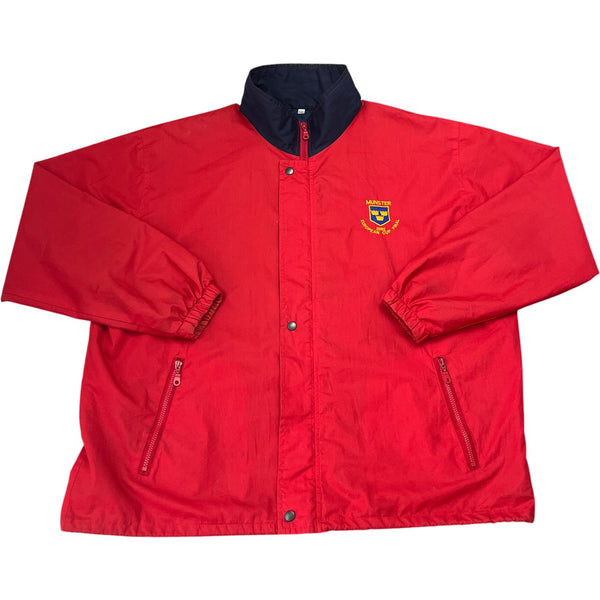 Vintage Red Munster Windbreaker European Cup Final 2002 (XXL)