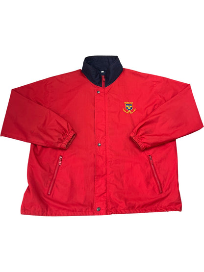 Vintage Red Munster Windbreaker European Cup Final 2002 (XXL)
