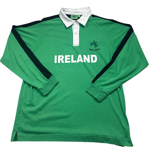 Vintage Green Ireland Rugby Shirt (XL)