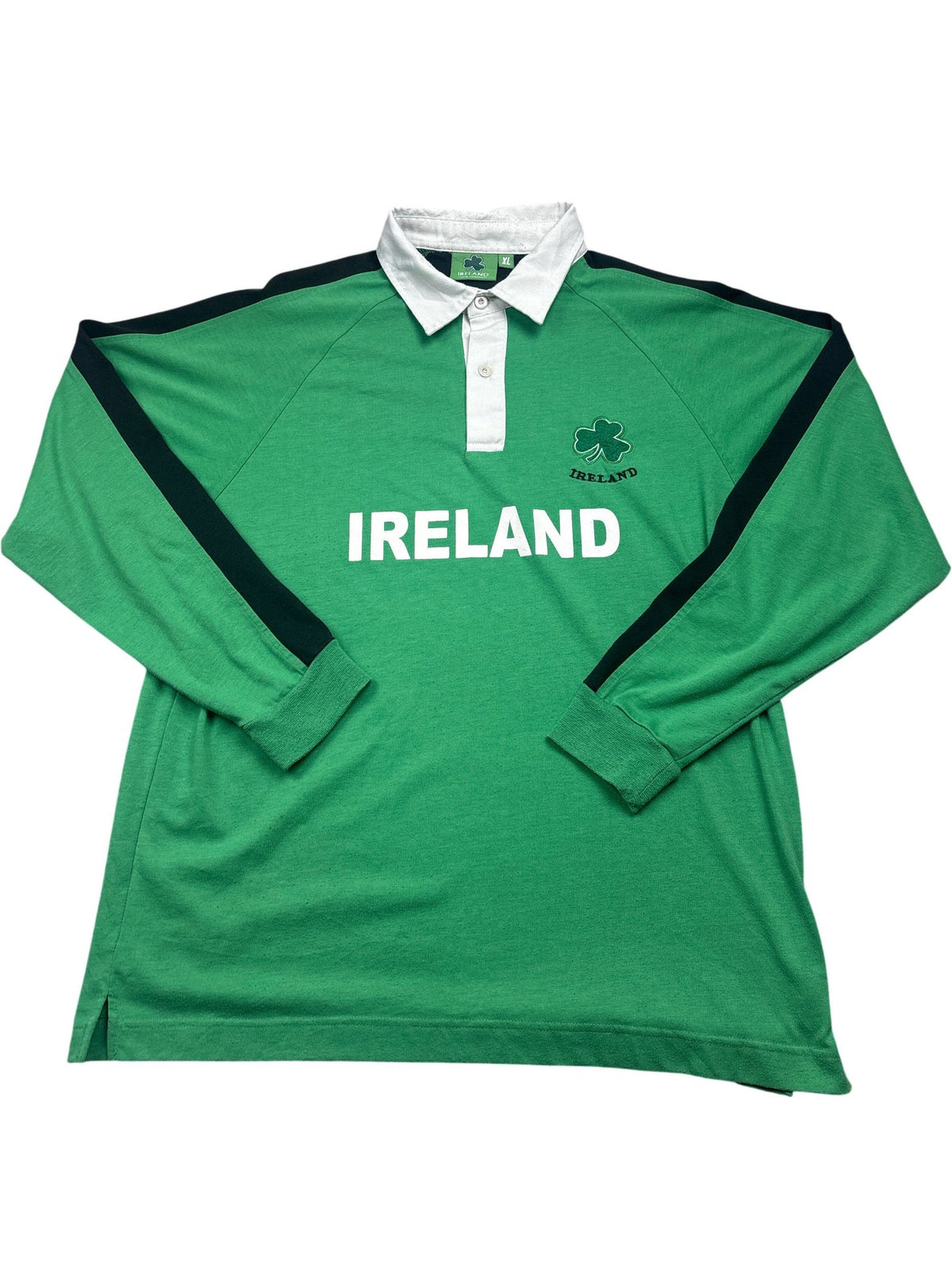 Vintage Green Ireland Rugby Shirt (XL)