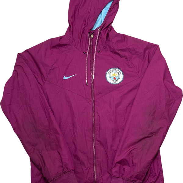 Vintage Purple Nike Manchester City Sport Jacket (M)