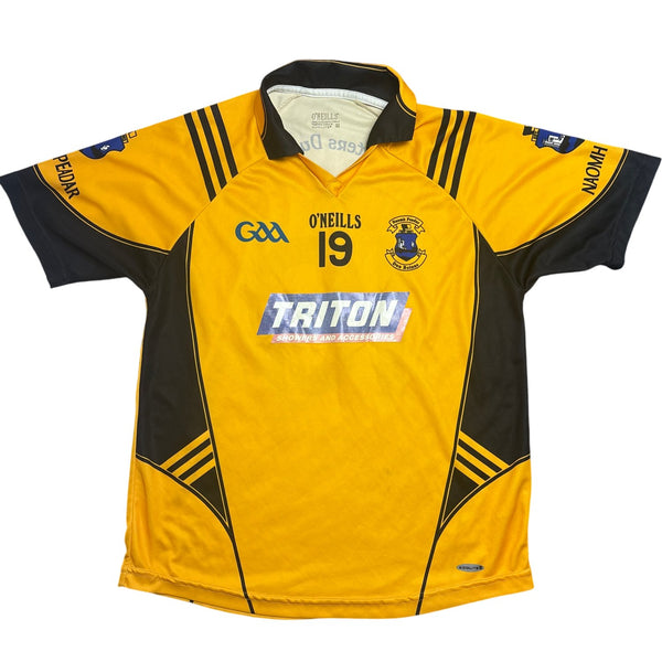 Vintage Yellow O'Neills Sports Jersey GAA St Peters Dunboyne (M)