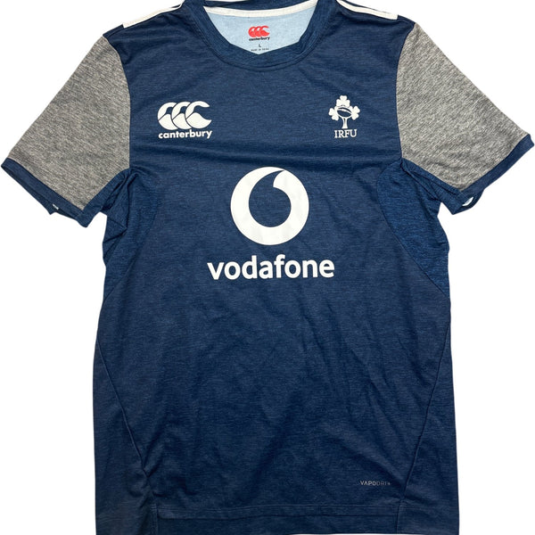 Vintage Navy Canterbury IRFU Rugby Jersey 2020s (L)
