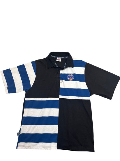 Vintage Blue Bath Rugby Polo Shirt (XXL)