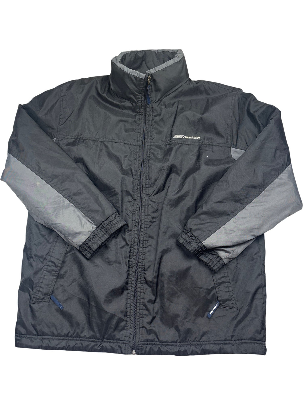 Vintage Black Reebok Jacket 90s (XL)
