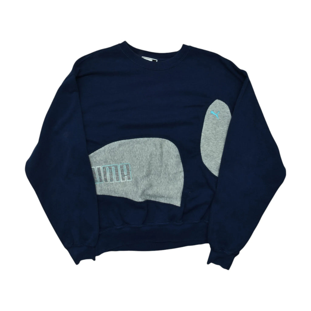 Vintage Navy Puma Sweatshirt (S)