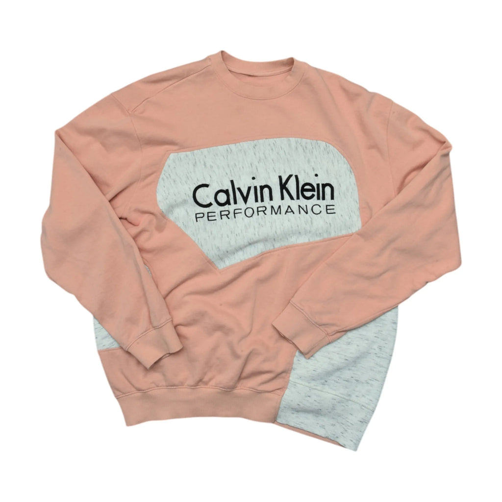Vintage Pink Calvin Klein Sweatshirt (L)