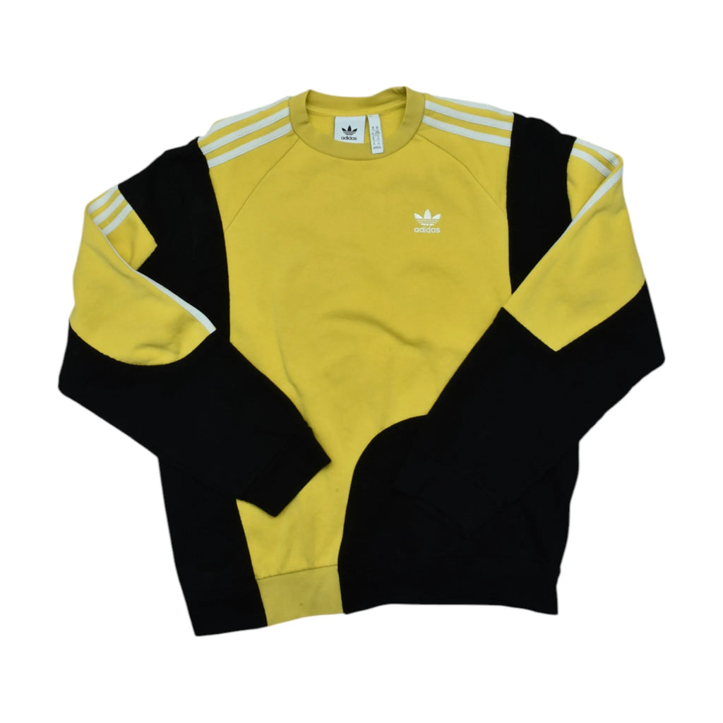 Vintage Yellow Adidas Sweatshirt (M)