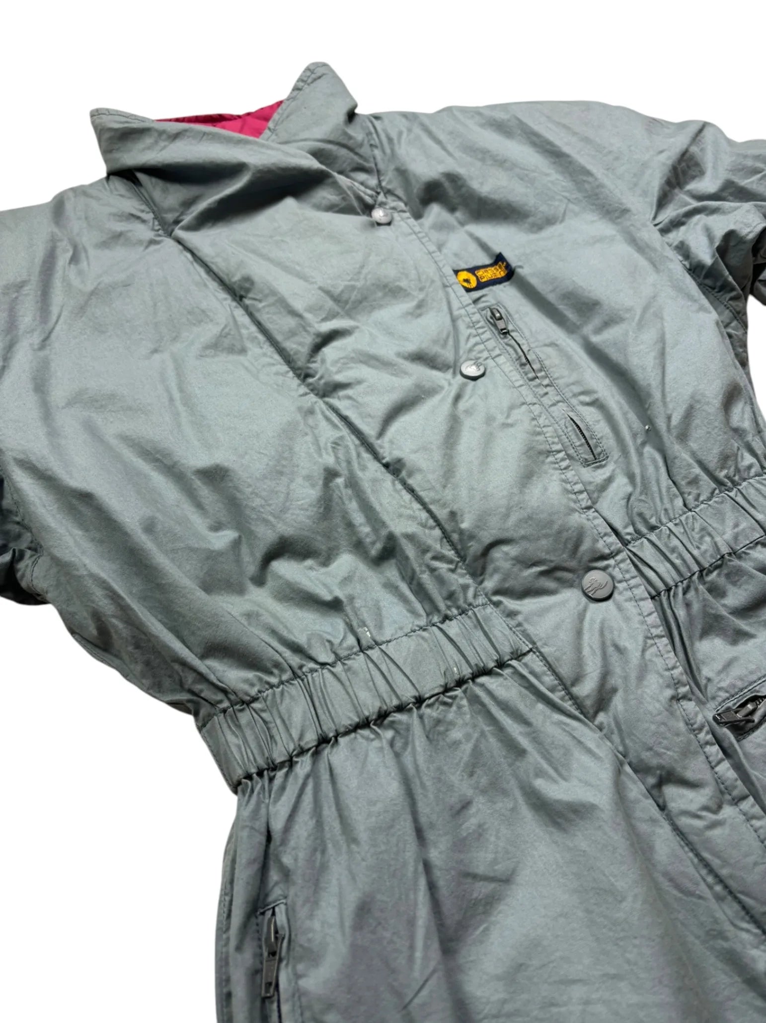 Vintage Gray Ski Suit (S)