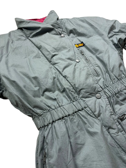 Vintage Gray Ski Suit (S)