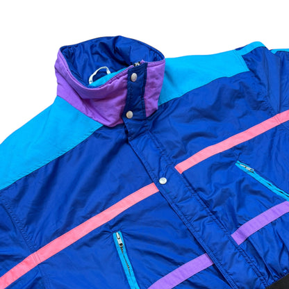 Vintage Blue Ski Suit (L)