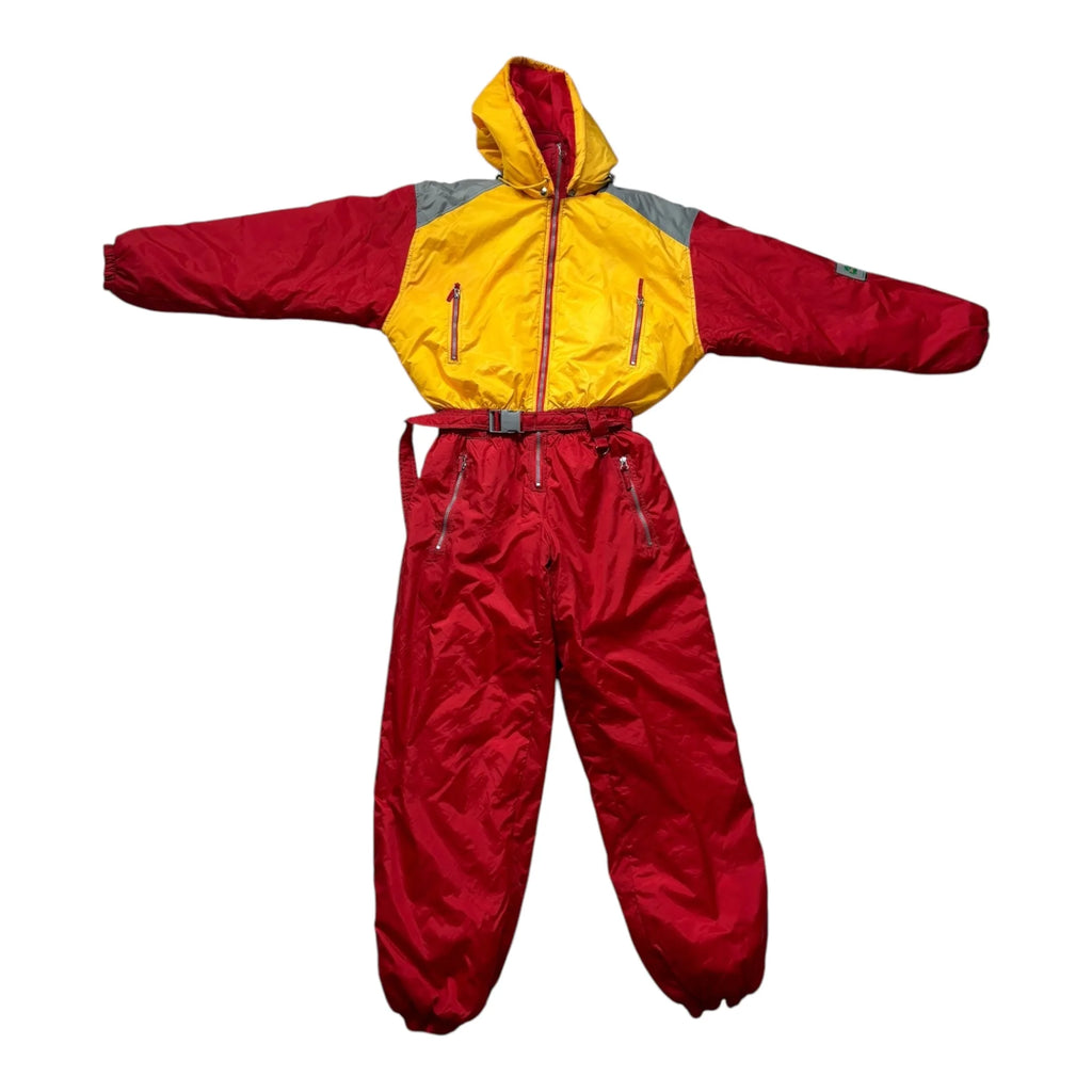 Vintage Multicolor Ski Suit (M )