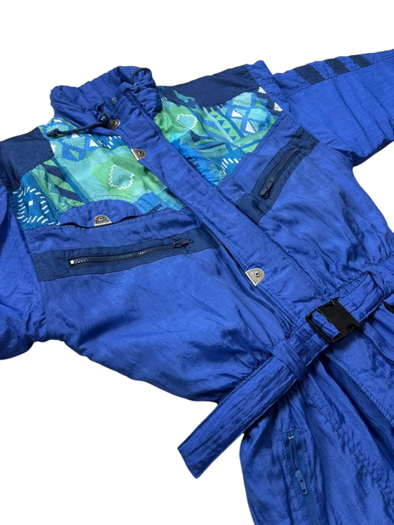 Vintage Blue Colmar Ski Suit (M )