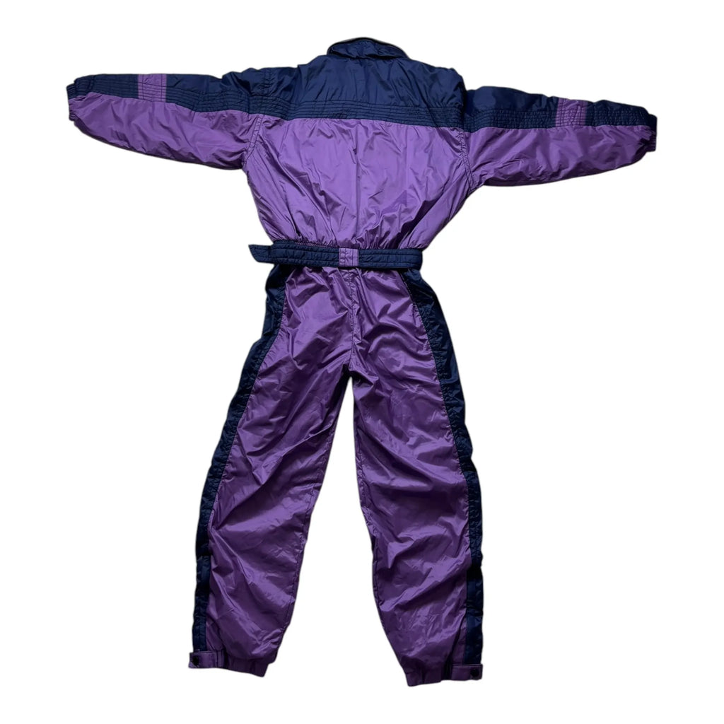 Vintage Purple Sergio Tacchini Ski Suit (M )