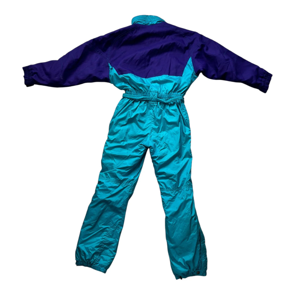 Vintage Blue Ski Suit (XL)