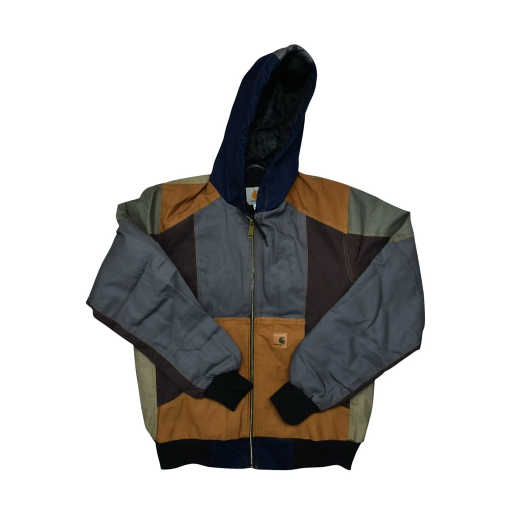 Vintage Blue Hoodie Jacket (L)