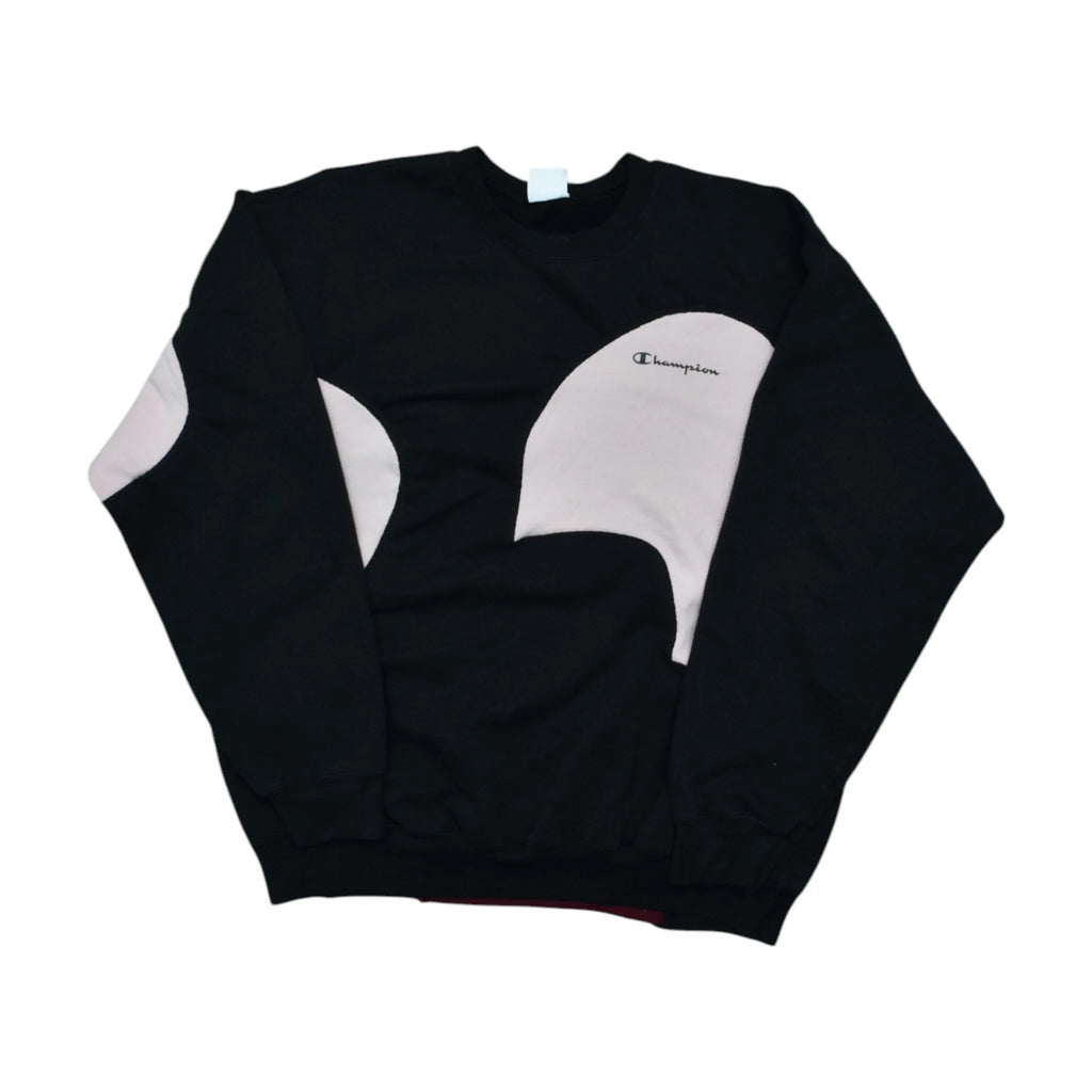 Vintage Black Champion Sweatshirt (M)