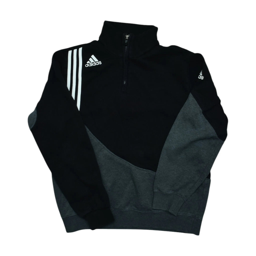 Vintage Black Adidas Pullover (M)