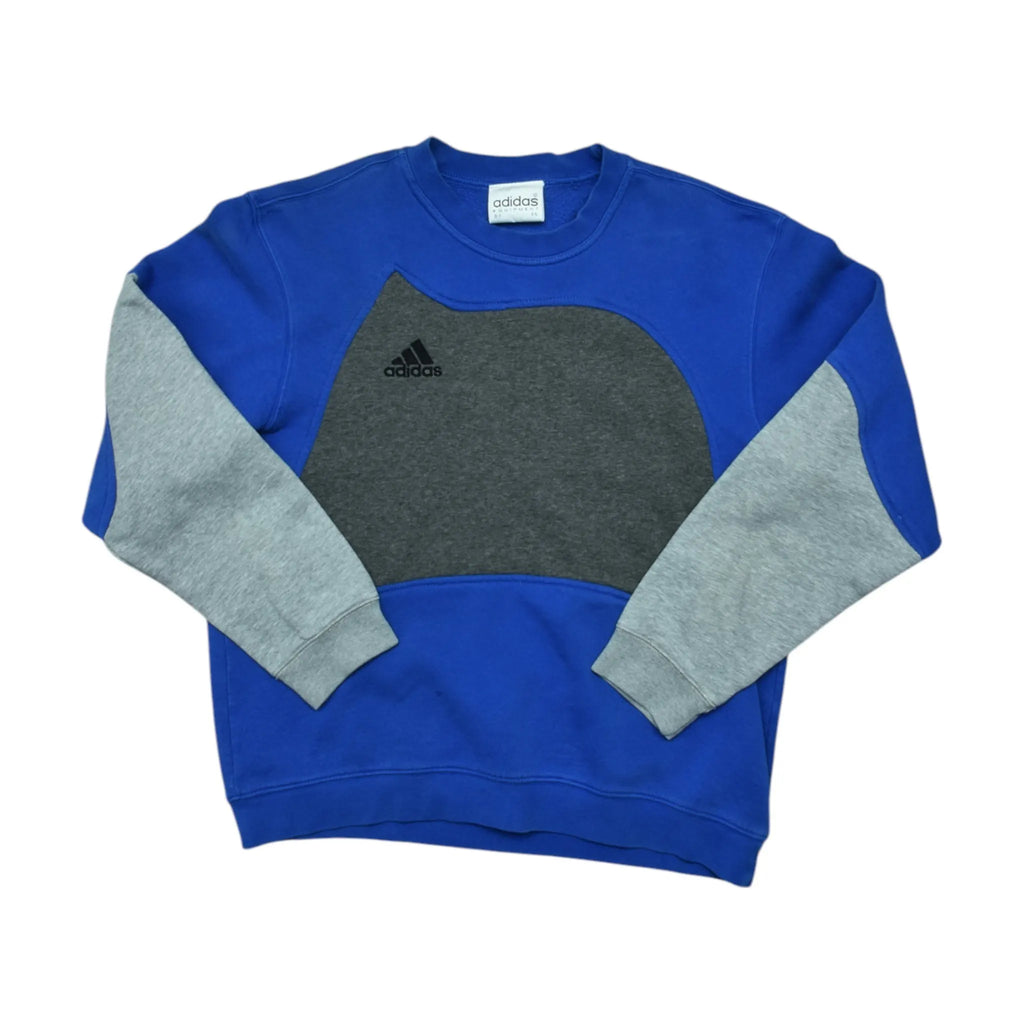 Vintage Blue Adidas Sweatshirt (S)