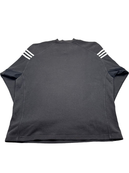 Vintage Black Adidas Sweatshirt 90s (XL)