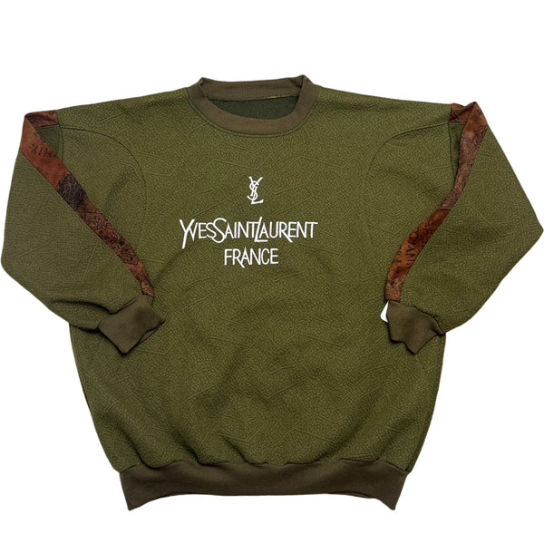 Vintage Green Yves Saint Laurent Sweater 90s (M)