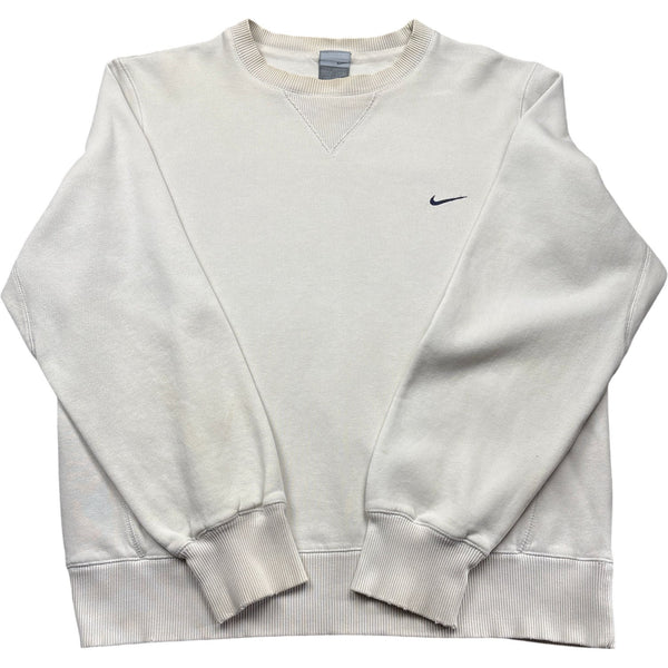 Vintage White Nike Crewneck Sweater (S)