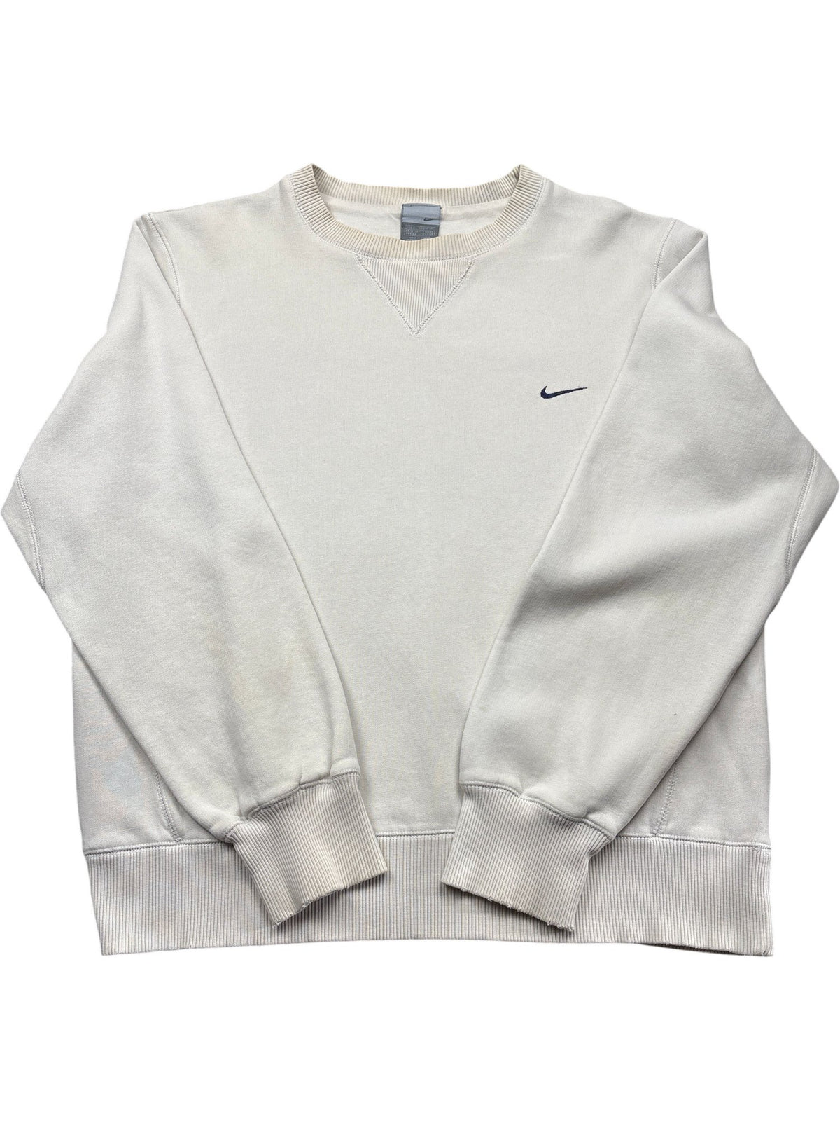 Vintage White Nike Crewneck Sweater (S)