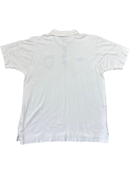 Vintage White Umbro England Football T-Shirt  (XL)