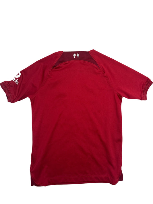 Vintage Red Nike Liverpool FC Soccer Jersey Kids 9-10 (XXS)