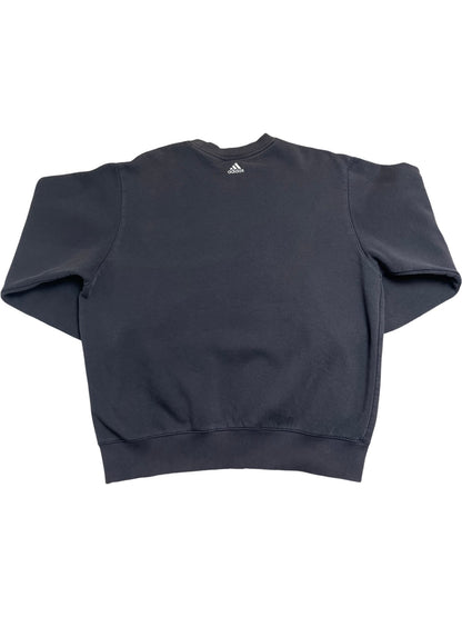 Vintage Black Adidas Crewneck Sweatshirt (L)