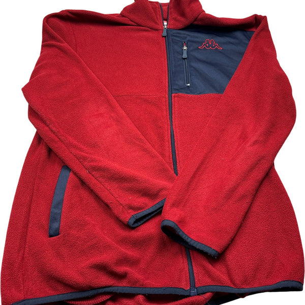 Vintage Red Kappa Fleece Jacket (L)