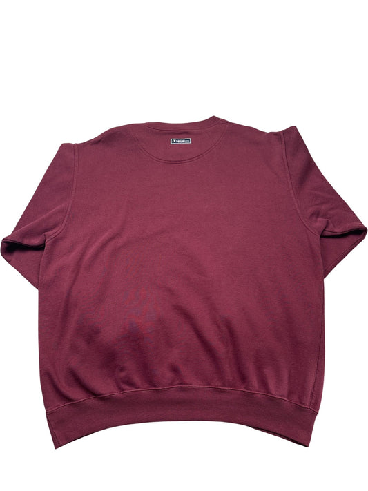 Vintage Burgundy Champion Sweater (XL)