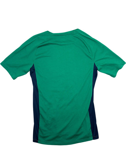 Vintage Green Canterbury Rugby Shirt IRFU Vapodri (S)