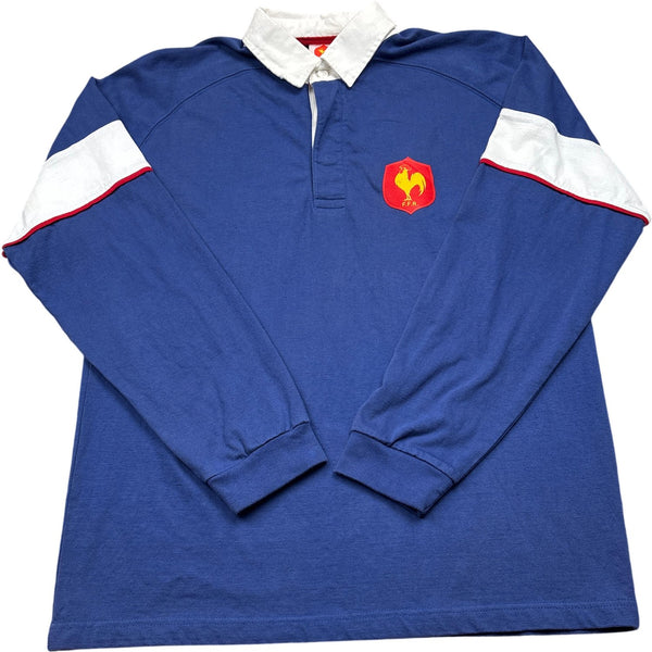 Vintage Blue Rugby Shirt 90s (M)