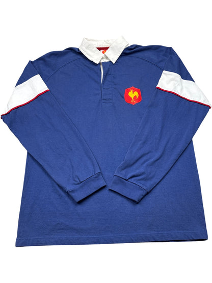 Vintage Blue Rugby Shirt 90s (M)
